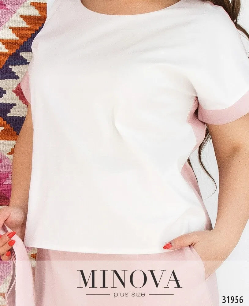 Костюм 8510-пудра Minova