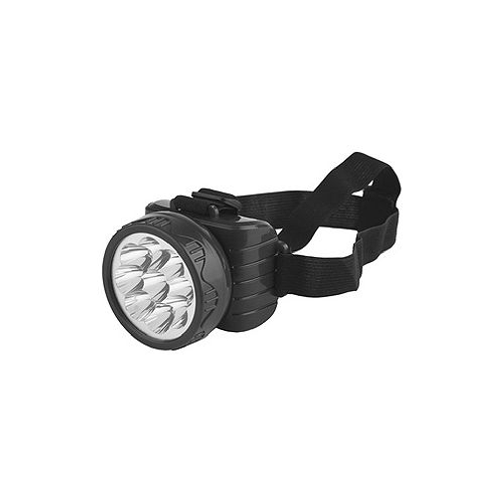 Фонарь аккумуляторный налобный TG9 9LED аккум. 4В 0.9А.ч ЗУ 220В (картон. упак.) Трофи C0045557