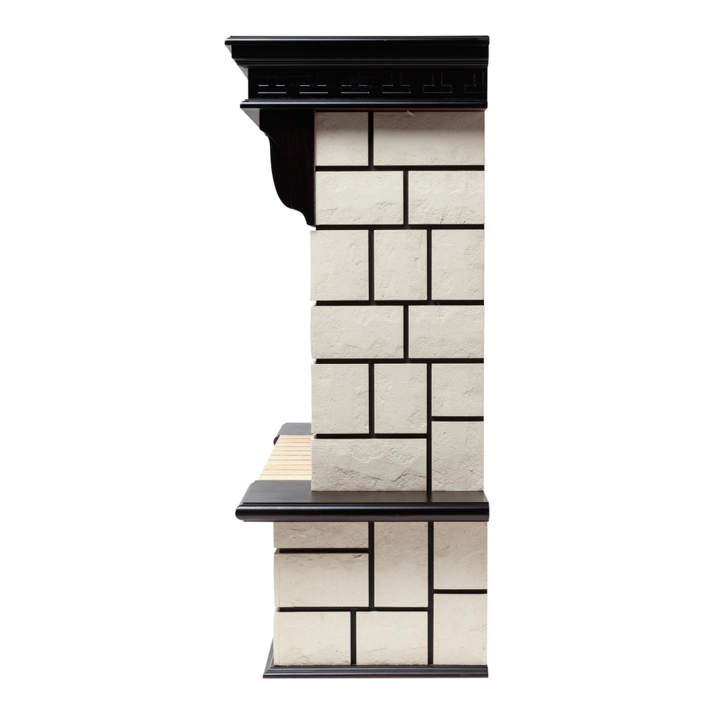 Каминокомплект Real Flame Stone STD AO с очагом Oregan