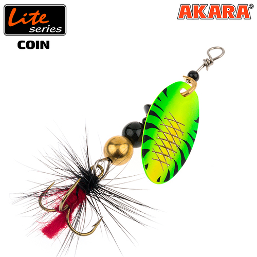 Блесна вращающаяся Akara Lite Series Coin 1 3,0 гр. 1/9 oz. A11