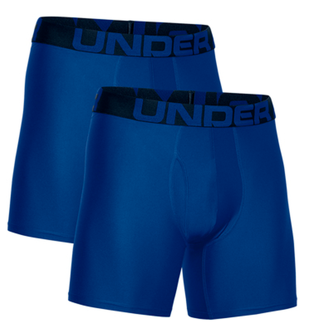 Мужские спортивные боксеры Under Armour Tech 6in 2 Pack - небесный