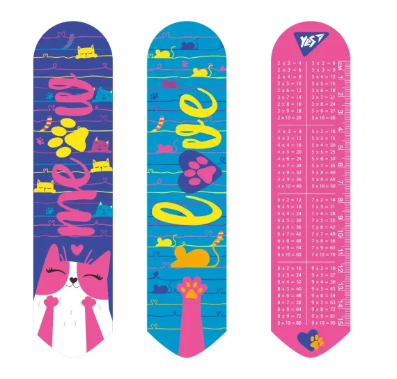 Əlfəcin \ Закладки \ Bookmark Закладка 2D Cats, 4,5х19 см, Yes