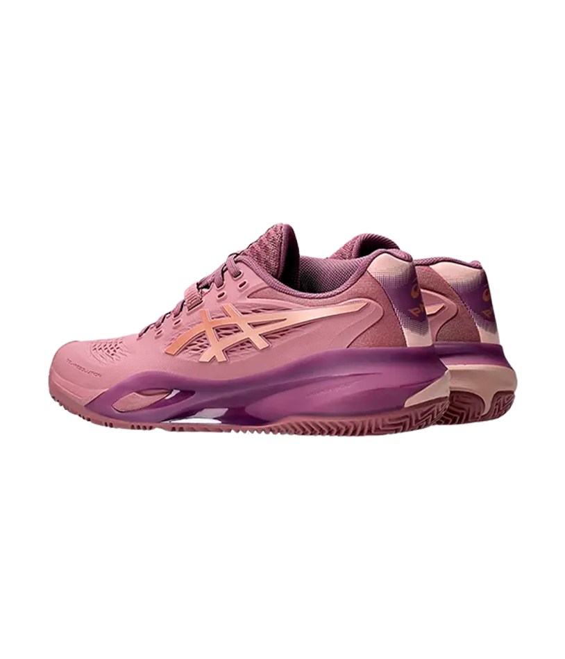 Asics Gel-Resolution X Padel Женские кроссовки с фиолетовым оксидом-розовым золотом 2025 года