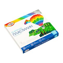 Пластилин 12 цв. "Классический" 240г, стек, к/к