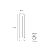 Ландшафтный светильник Arte Lamp NEW YORK A1645PA-1BK, 1хLED