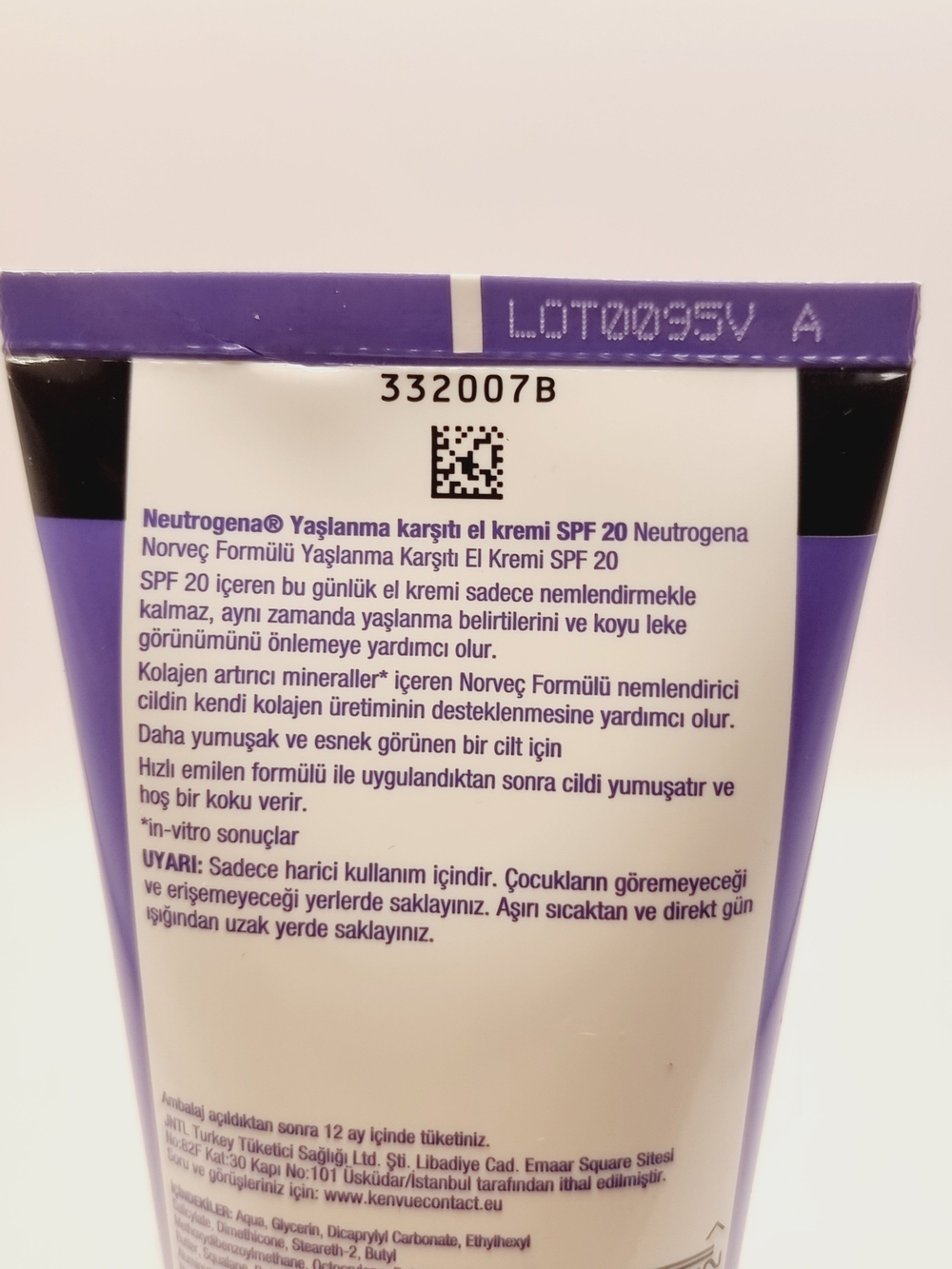 Neutrogena Крем для рук Norvegian Formula Anti-Aging SPF 20, 75 мл (Франция)
