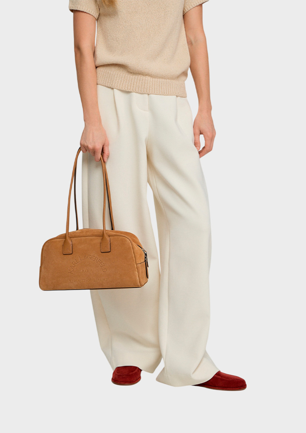 Сумка KARL LAGERFELD K/Daily Sm Zip Shb Suede