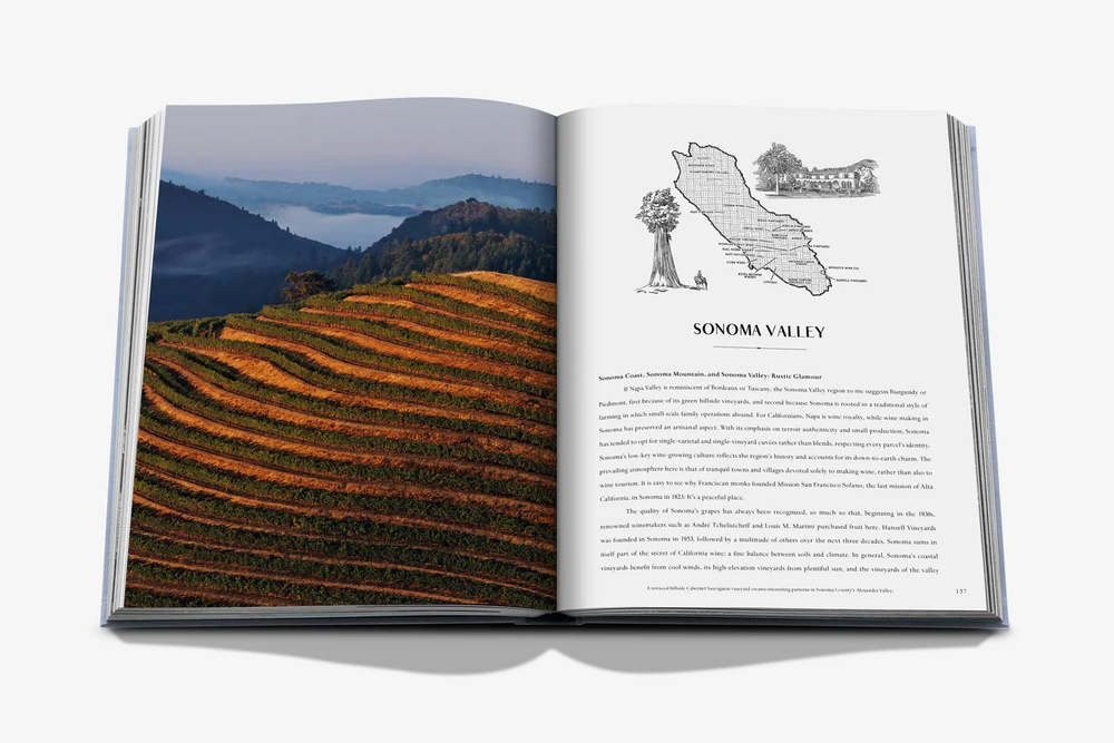 Книга на английском языке Assouline WINE & TRAVEL UNITED STATES OF AMERICA