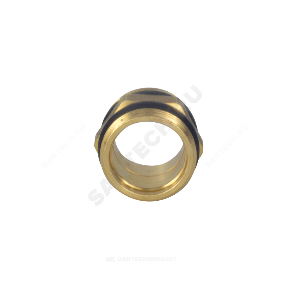 Ниппель латунь Ду 20 (3/4") НР R189D Giacomini R189DY004