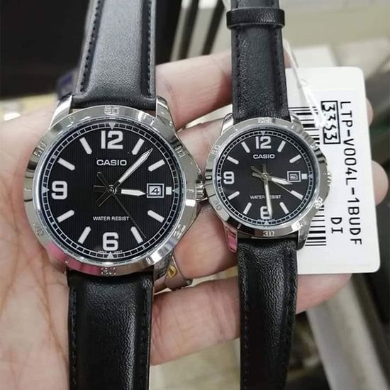 Парные часы Casio Standard: MTP-V004L-1BUDF и LTP-V004L-1BUDF