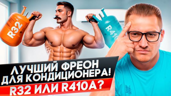Какой фреон для кондиционера лучше? R32 против R410A