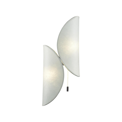 7067/2W L-VISION ODL26 191 светильник черный/белый/шелк/металл IP20 LED G9 5W 220-240V SILK