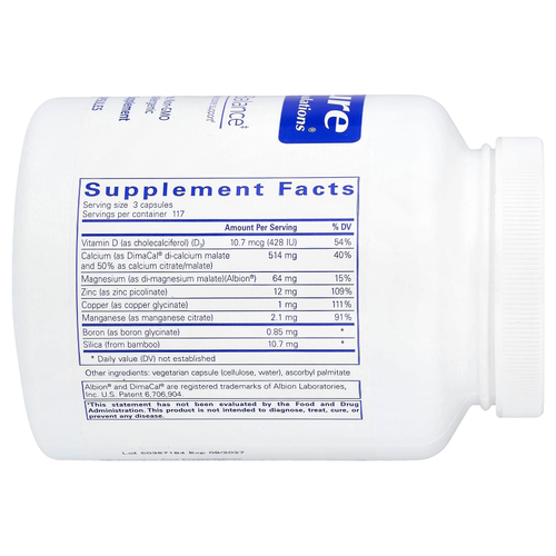 Pure Encapsulations, OsteoBalance, 351 Capsules
