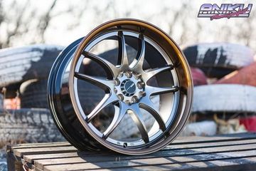 Комплект дисков Work Emotion CR2P R18 8.5j ET35 5*100/114.3 Hyper black / bronze lip