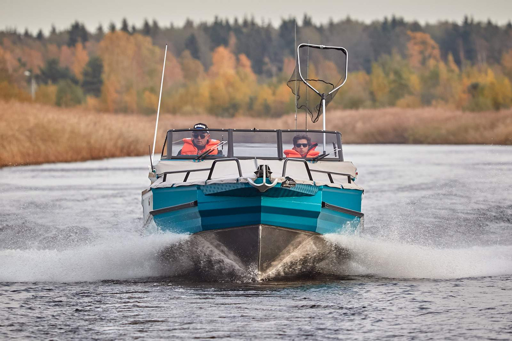 Алюминиевая лодка BERKUT Active DC