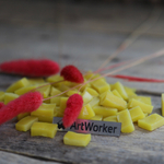 Желтая колотая смальта DK02 10x17 мм | ArtWorker