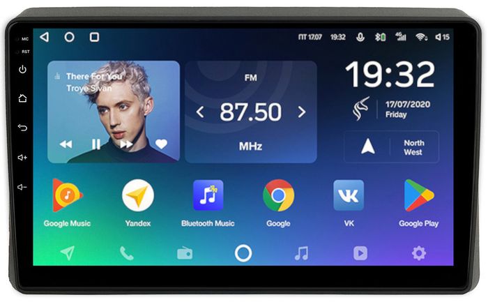 Магнитола для Renault Master 2019+ - Teyes CC2 PLUS монитор 10.1" QLED, Android 10, Быстрая, SIM-слот
