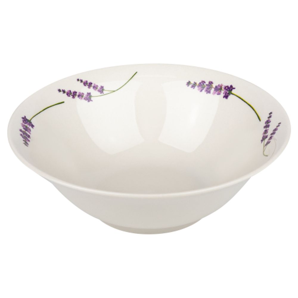 Тарелка White Fox LT304 десертная Mix.Flowers фарфор 19 см | White Fox