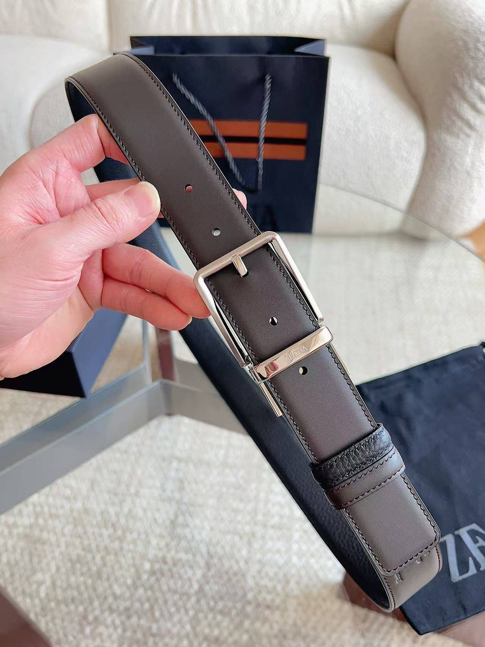 Ремень Ermenegildo Zegna