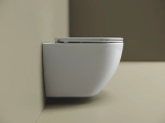 Унитаз подвесной Ceramicanova Амато (Amato) CN4013T торнадо, с сиденьем микролифт, белый