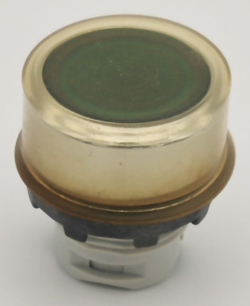 2шт Передняя часть (головка) нажимной кнопки ABB MP1-31G с фиксацией 1SFA611100R3102