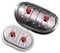 Лючок CAD 250х150/D200 мм (Red) для круглых воздуховодов, ревизионный накладной
