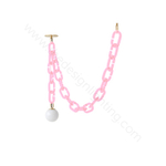 Pendant design lamp  Cerine Swagged Pendant by Trueing Studio (Pink)