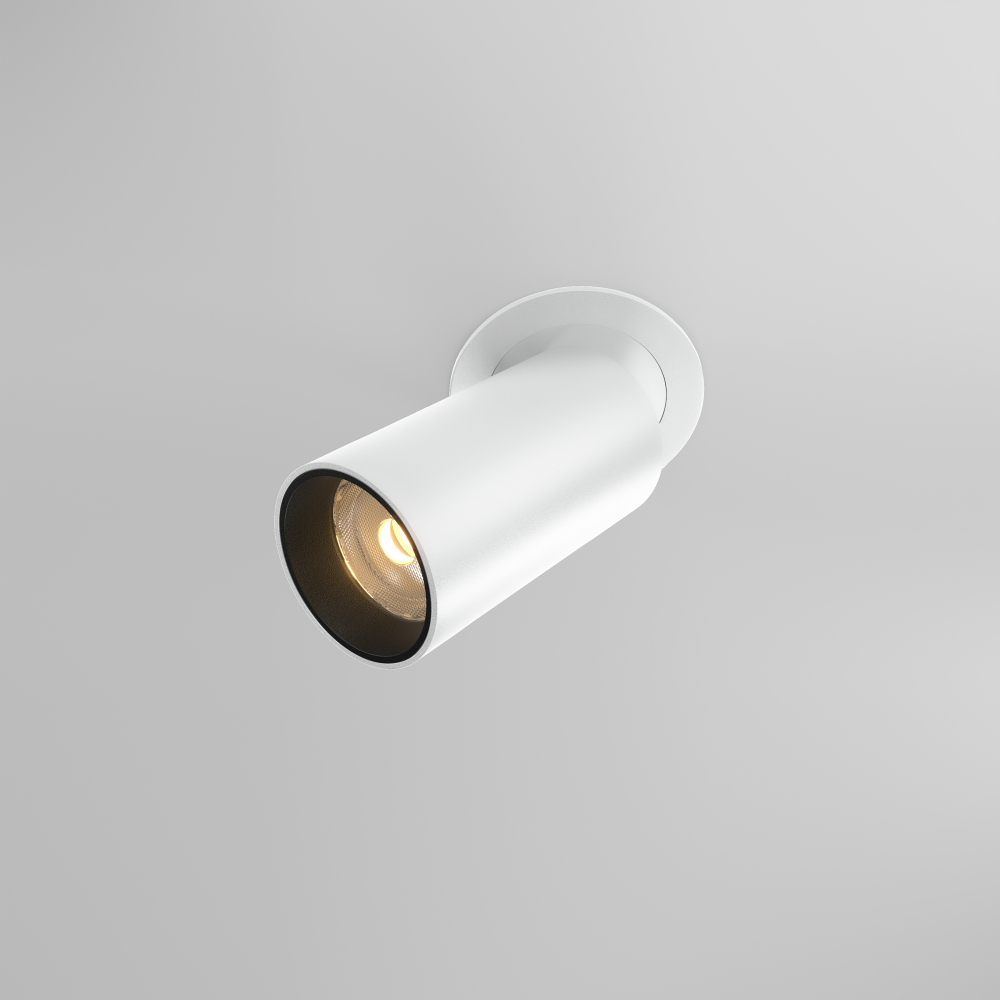 Встраиваемый светодиодный светильник Maytoni FOCUS LED DL125-L12-4K-W
