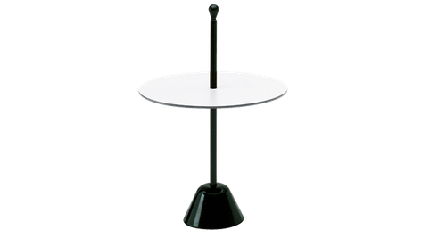 Стол Servomuto ZANOTTA стальная рама/ламинат/black,white 500х500х860h коллекция Servi