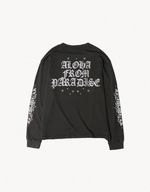 Мужской лонгслив с эффектом стирки ARIES X BERSHKA - BERSHKA