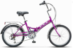 Велосипед 20" STELS Pilot-450 р.13.5" (2023) фиолетовый