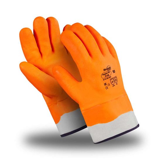 Перчатки Manipula Specialist® Нордик КП (джерси+пенополиуретан+ПВХ), ТР-08/WG-78