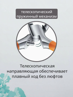 Кусачки для ногтей мужские премиум, ногтегрызка с нон-слип ручками, черный/оранжевый