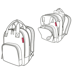Рюкзак easyfitbag glencheck red
