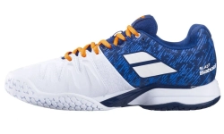 Теннисные кроссовки Babolat Propulse Blast All Court Men - white/dark blue