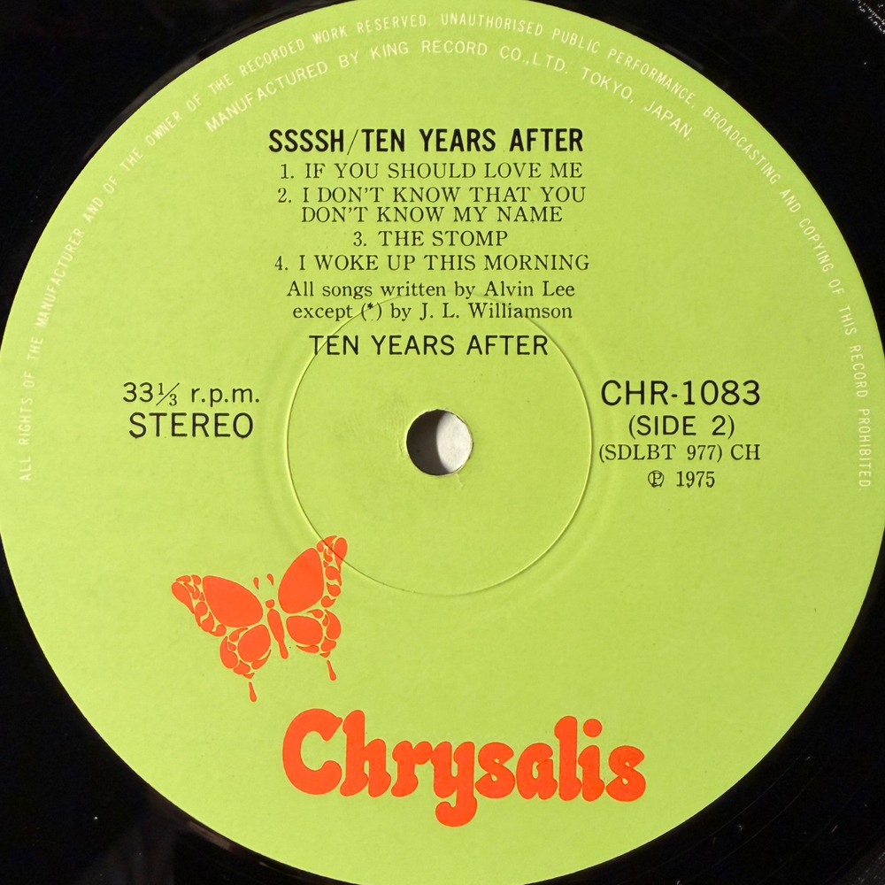 Ten Years After – Ssssh (Япония 1975г.)Т