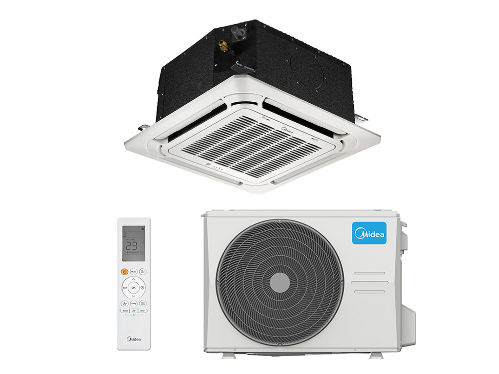 Кассетный кондиционер Midea MCA3-12HRN1-QC2 / MOX330-12HN1-LQ / T-MBQ4-03E
