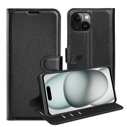 Чехол-книжка PRESTIGE с функцией подставки для iPhone 15 Plus