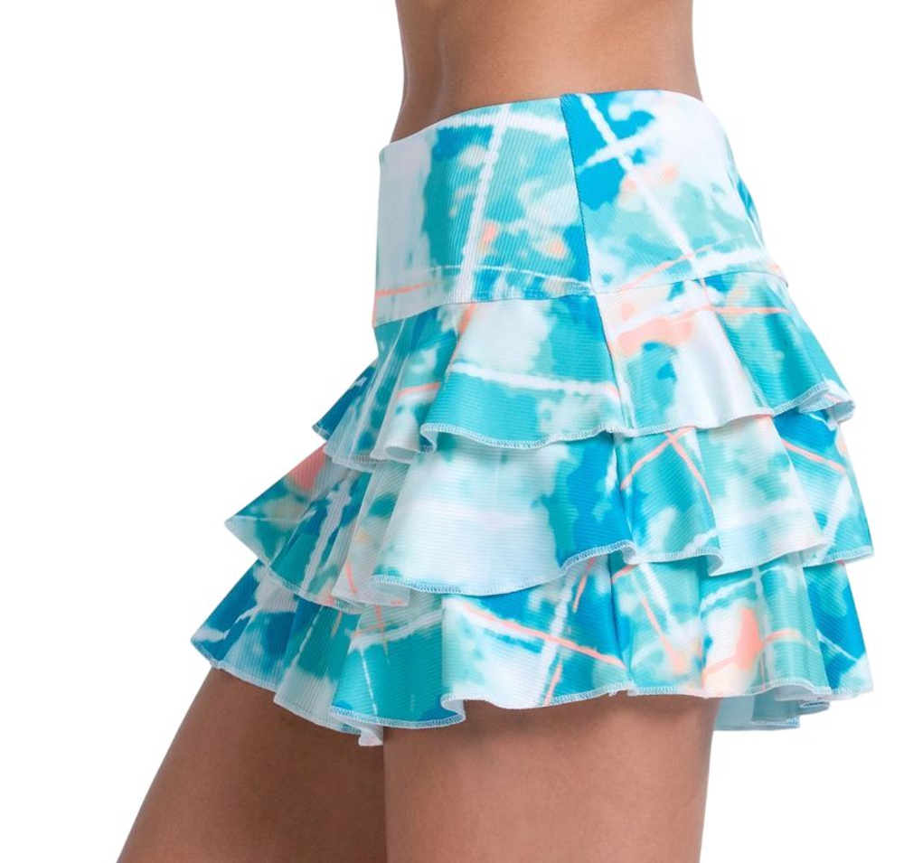 Женская теннисная юбка Lucky in Love Lucky Oasis — multicolor