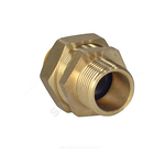 Муфта латунь 15Aх1/2" обжим/НР для газоснабжения STAHLMANN SSMG1501/2BGZ