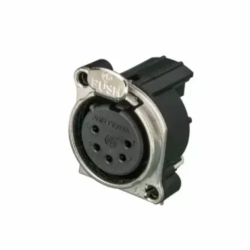 Neutrik NC5FBV панельный разъем XLR female, вертикальная. установка на ПП