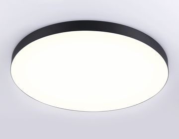 Потолочный светодиодный светильник 130W 4200K FV5542 BK чёрный Air Alum Ambrella