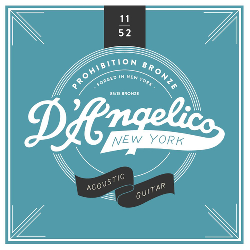 D'Angelico Acoustic 1152 струны для акустической гитары