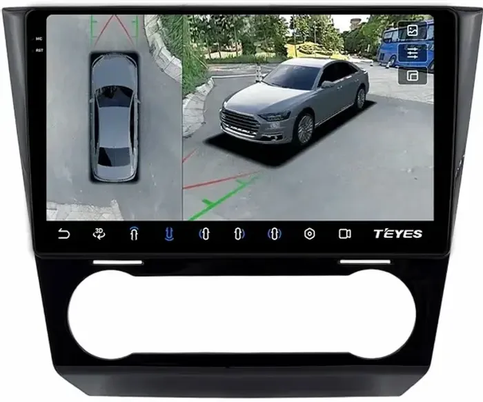 Магнитола для Subaru Levorg 1 VM 2017-2020 (без штатного 360) - Teyes CC3-2K-360 на Android 10, Быстрая, 2K QLED, CarPlay, 4G SIM-слот, 4 камеры в комплекте