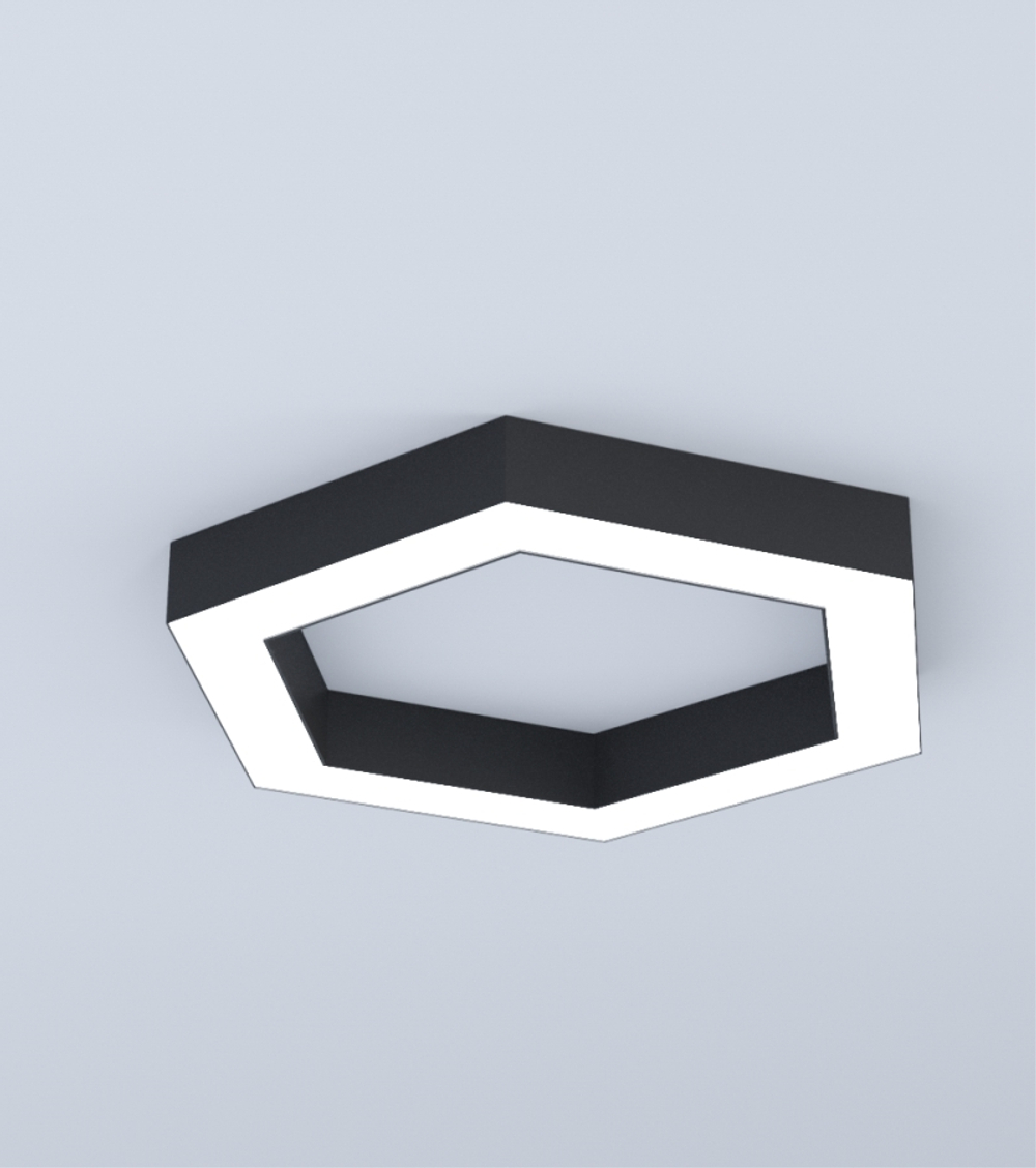 POLYGON prism X6 W, сечение 100х100 мм, подвесной/накладной