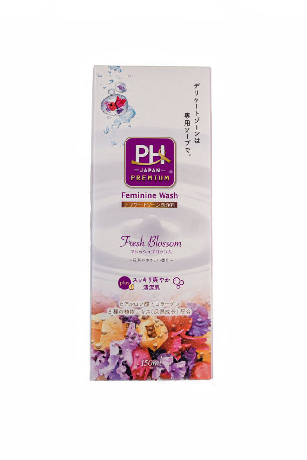 JRS Нежный гель для интимной гигиены "pH Care" с пантенолом и растительными экстрактами (с экстрактом ромашки и ароматом весенних цветов) 150мл