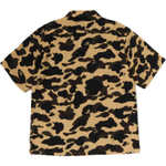 A Bathing Ape Bathing Ape 1st Camo Shirts Camouflage Pattern Moderate Polyester Summer 0zxsrm007321q желтый
