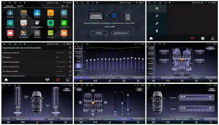 Магнитола для Toyota Sienna 3 2010-2014 - Kuberg OL-9695 QLed+2K, Android 13, Быстрейшая, CarPlay, 4G SIM-слот