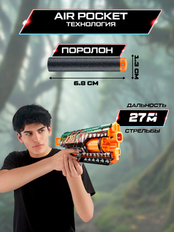 Пистолет X-Shot Skins Griefer