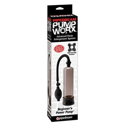 Вакуумная помпа мужская Beginner's Power Pump (Цвет: черный)